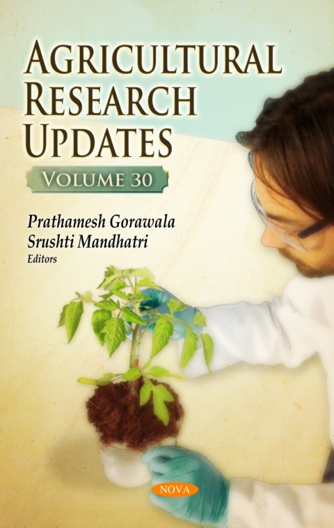 Cover image for book Agricultural Research Updates. Volume 30