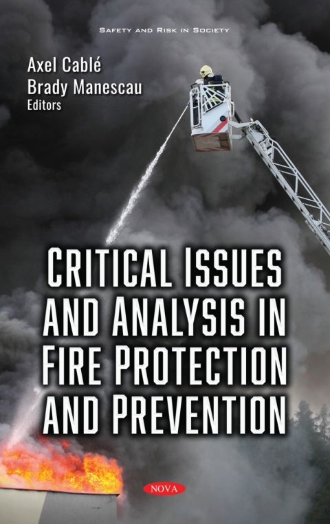 Cover image for book Critical Issues and Analysis in Fire Protection and Prevention