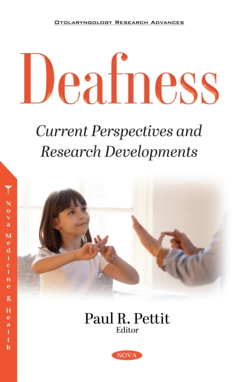 Cover image for book Deafness: Current Perspectives and Research Developments