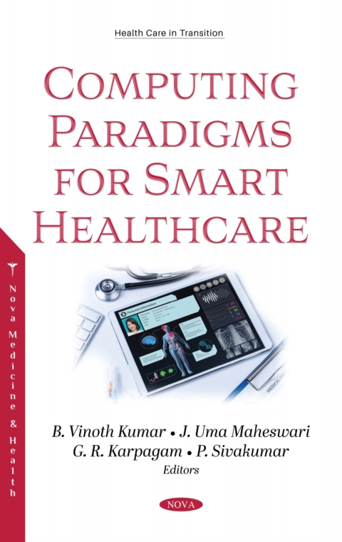 Cover image for book Computing Paradigms for Smart Healthcare