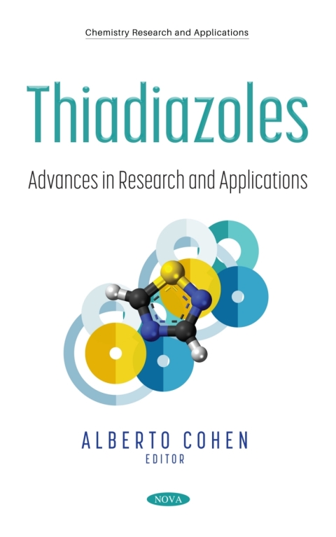 Cover image for book Thiadiazoles: Advances in Research and Applications