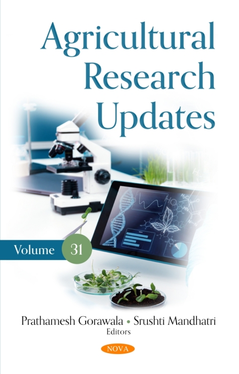 Cover image for book Agricultural Research Updates. Volume 31