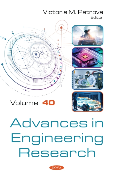 Cover image for book Advances in Engineering Research. Volume 40