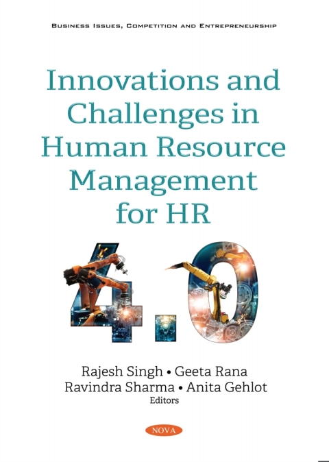 Cover image for book Innovations and Challenges in Human Resource Management for HR4.0