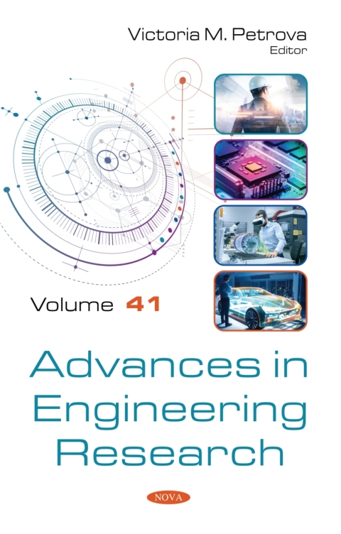 Cover image for book Advances in Engineering Research. Volume 41