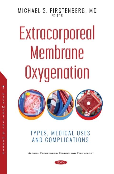 Cover image for book Extracorporeal Membrane Oxygenation: Types, Medical Uses and Complications