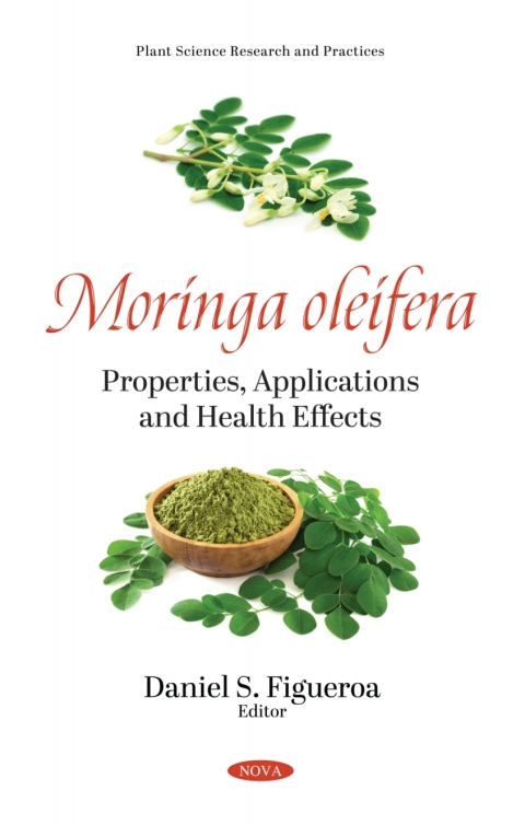 Cover image for book Moringa oleifera: Properties, Applications and Health Effects