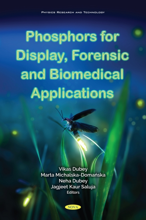 Cover image for book Phosphors for Display, Forensic and Biomedical Application