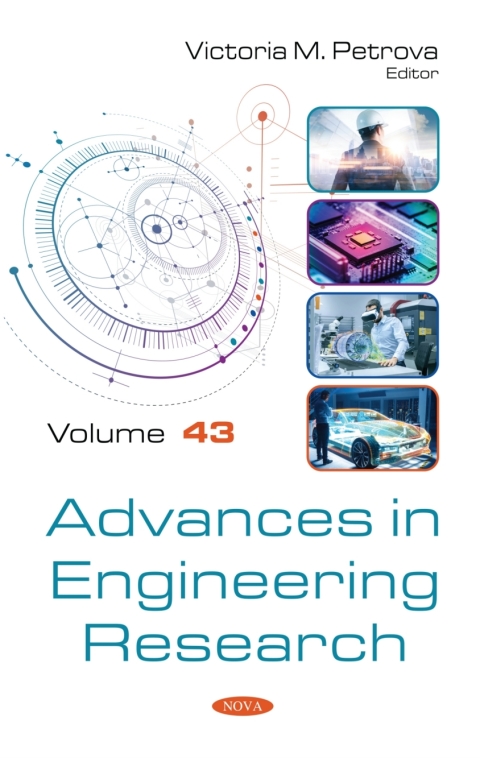 Cover image for book Advances in Engineering Research. Volume 43