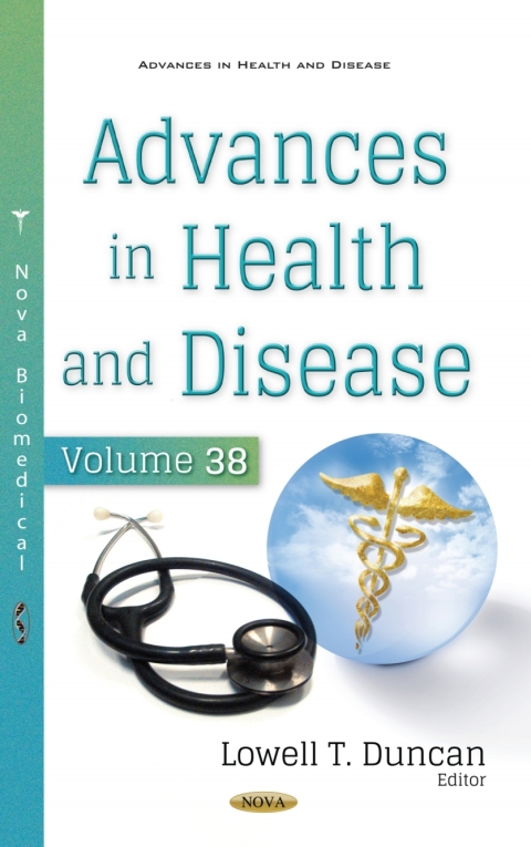 Cover image for book Advances in Health and Disease. Volume 38