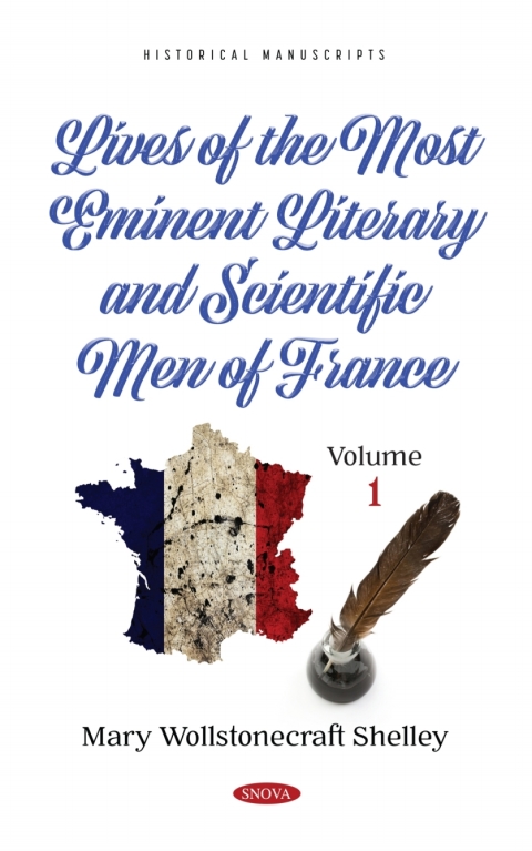 Cover image for book Lives of the Most Eminent Literary and Scientific Men of France. Volume 1