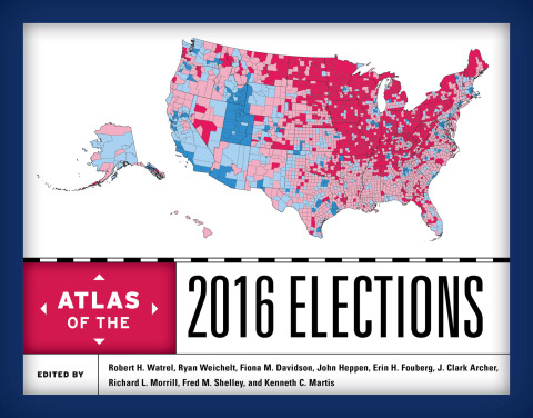 Cover image for book Atlas of the 2016 Elections