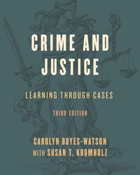 Titelbild: Crime and Justice 3rd edition 9781538106891