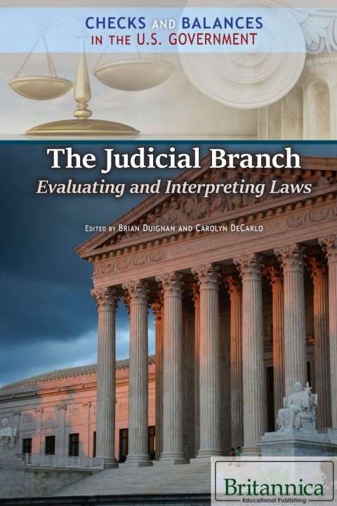 Cover image for book The Judicial Branch: Evaluating and Interpreting Laws