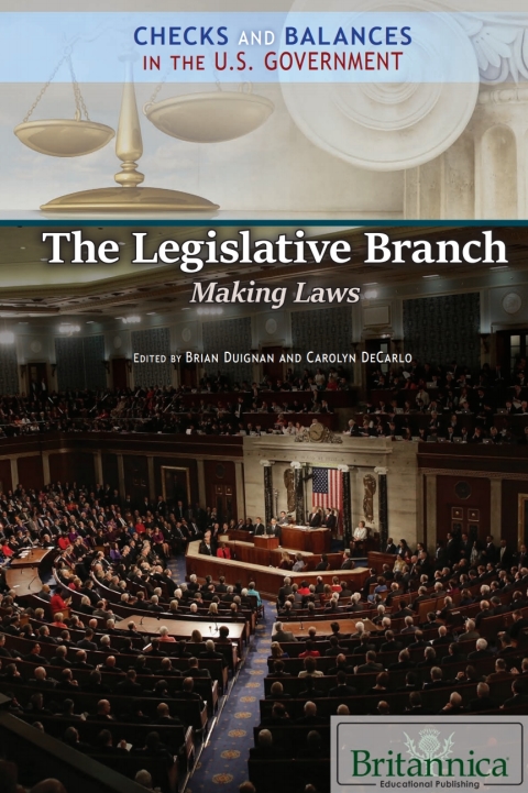 Cover image for book The Legislative Branch: Making Laws