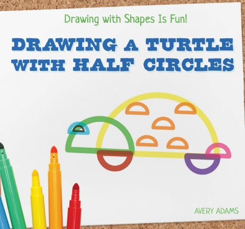 Cover image for book Drawing a Turtle with Half Circles