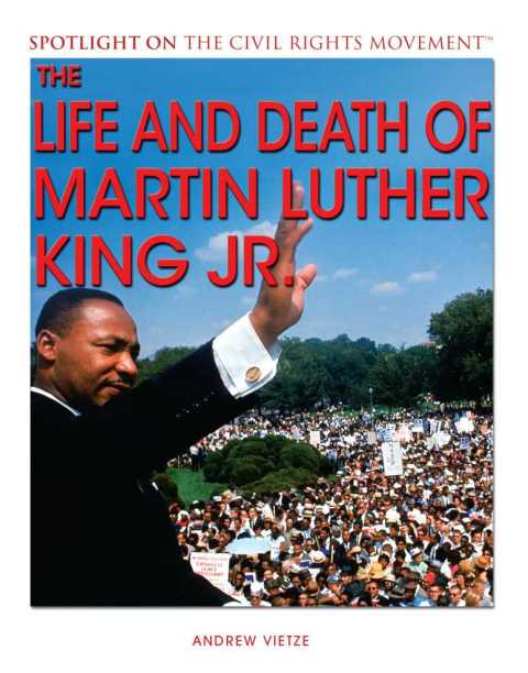 Cover image for book The Life and Death of Martin Luther King Jr.