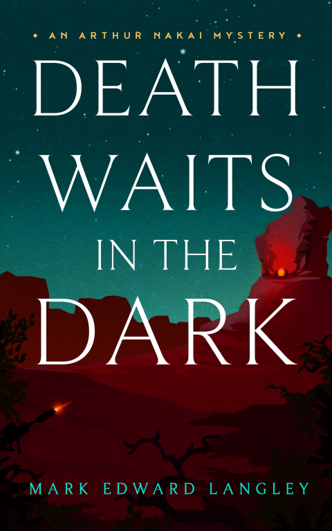 Cover image for book Death Waits in the Dark