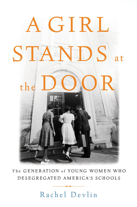 Cover image for book A Girl Stands at the Door