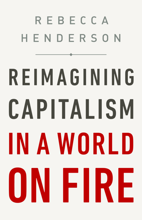 Cover image for book Reimagining Capitalism in a World on Fire