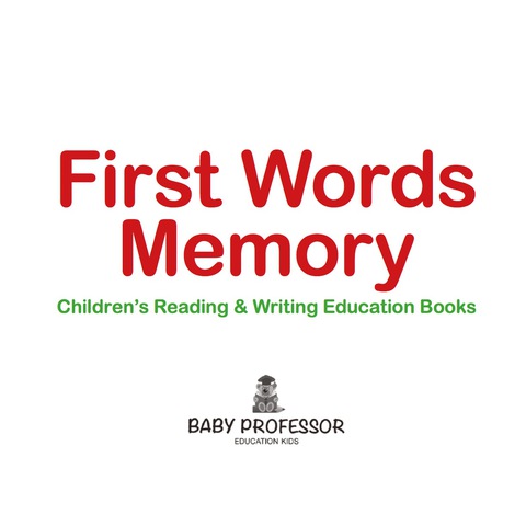 Cover image for book First Words Memory : Children's Reading & Writing Education Books