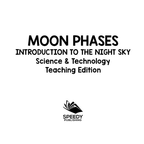 Cover image for book Moon Phases | Introduction to the Night Sky | Science & Technology Teaching Edition