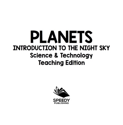 Cover image for book Planets | Introduction to the Night Sky | Science & Technology Teaching Edition