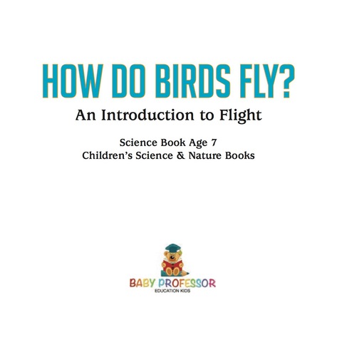 Cover image for book How Do Birds Fly? An Introduction to Flight - Science Book Age 7 | Children's Science & Nature Books