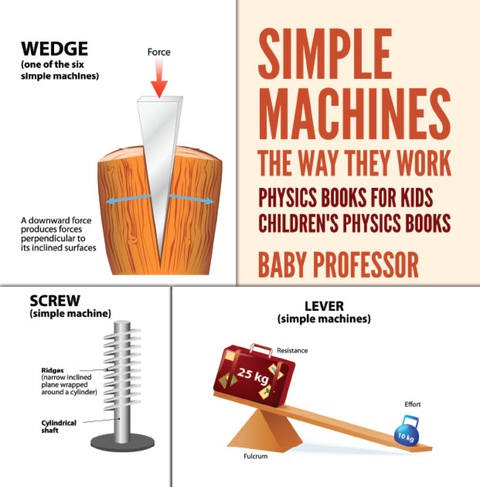 Cover image for book Simple Machines : The Way They Work - Physics Books for Kids | Children's Physics Books