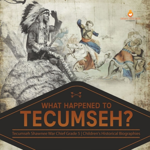 Cover image for book What Happened to Tecumseh? | Tecumseh Shawnee War Chief Grade 5 | Children's Historical Biographies