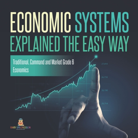 Cover image for book Economic Systems Explained The Easy Way | Traditional, Command and Market Grade 6 | Economics
