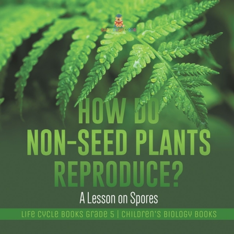 Cover image for book How Do Non-Seed Plants Reproduce? A Lesson on Spores | Life Cycle Books Grade 5 | Children's Biology Books