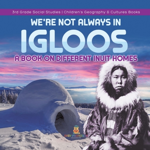 Cover image for book We're Not Always in Igloos : A Book on Different Inuit Homes | 3rd Grade Social Studies | Children's Geography & Cultures Books