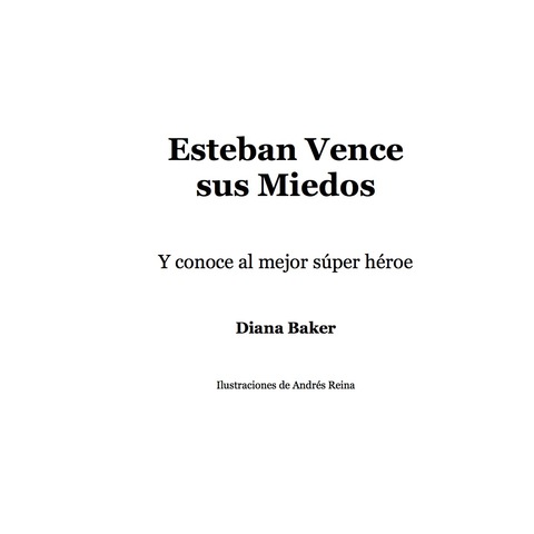 Cover image for book Esteban Vence Sus Miedos