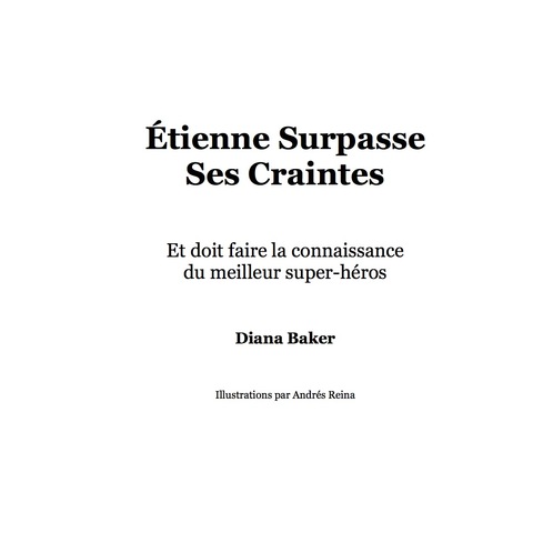 Cover image for book Étienne Surpasse Ses Craintes