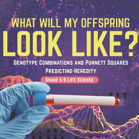 Cover image for book I Know the Future! Genotype Combinations and Punnett Squares | Predicting-Heredity | Grade 6-8 Life Science
