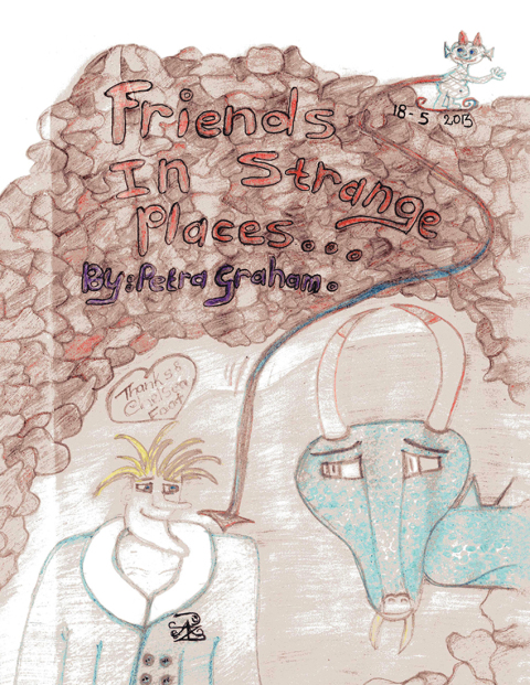 Cover image for book Friends in Strange Places