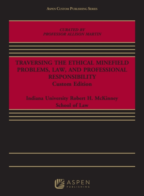 Cover image for book Traversing the Ethical Minefield
