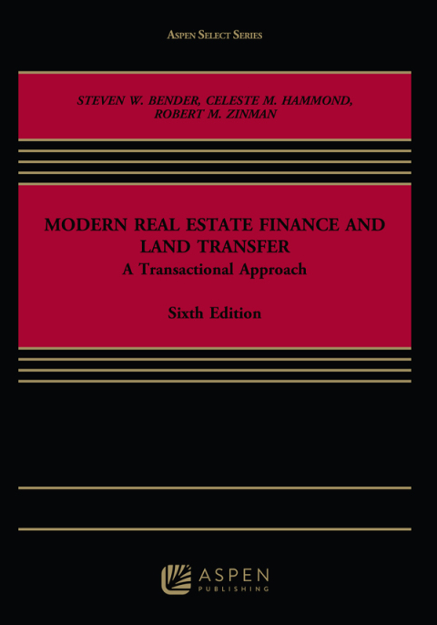 Cover image for book Modern Real Estate Finance and Land Transfer