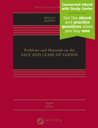 صورة الغلاف: Problems and Materials on the Sale and Lease of Goods 8th edition 9781543804638