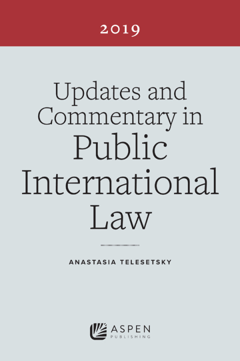 Cover image for book Updates and Commentary in Public International Law