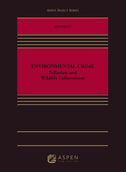 Cover image for book Environmental Crime