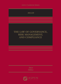 Cover image: The Law of Governance, Risk Management and Compliance 3rd edition 9781543812763
