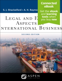Imagen de portada: Legal and Ethical Aspects of International Business 2nd edition 9781543820584