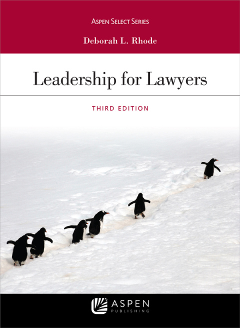 Cover image for book Leadership for Lawyers