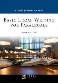 Cover image: Basic Legal Writing for Paralegals 6th edition 9781543813807
