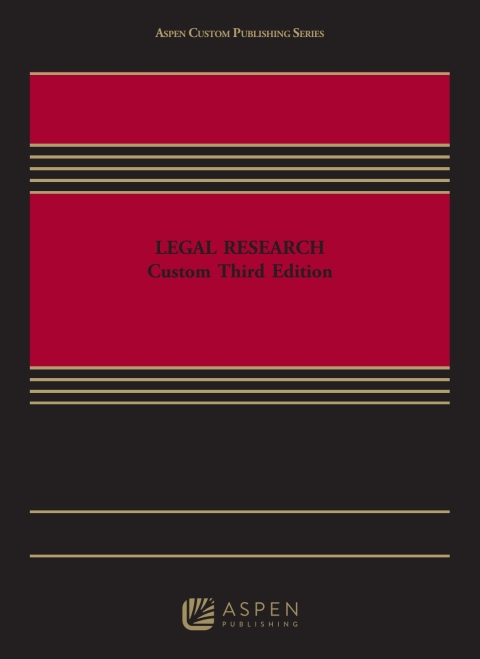 Cover image for book Legal Research