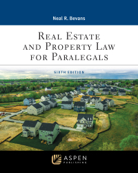 Cover image: Real Estate and Property Law for Paralegals 6th edition 9781543826883