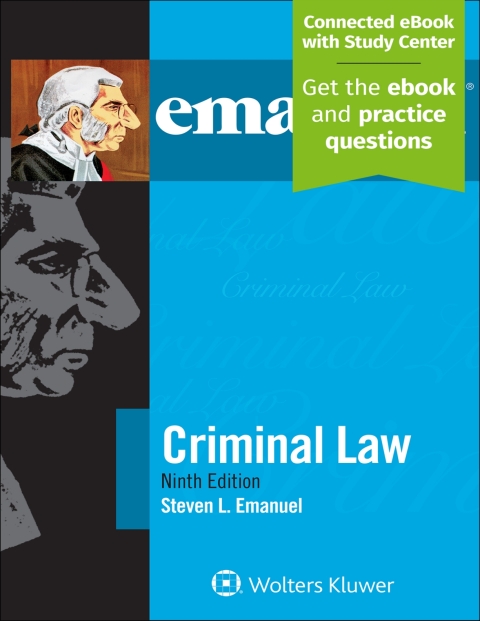 Cover image for book Emanuel Law Outlines for Criminal Law