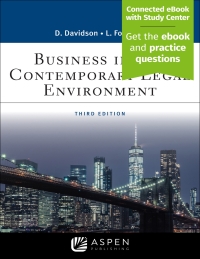 Business in the Contemporary Legal Environment 3rd Edition